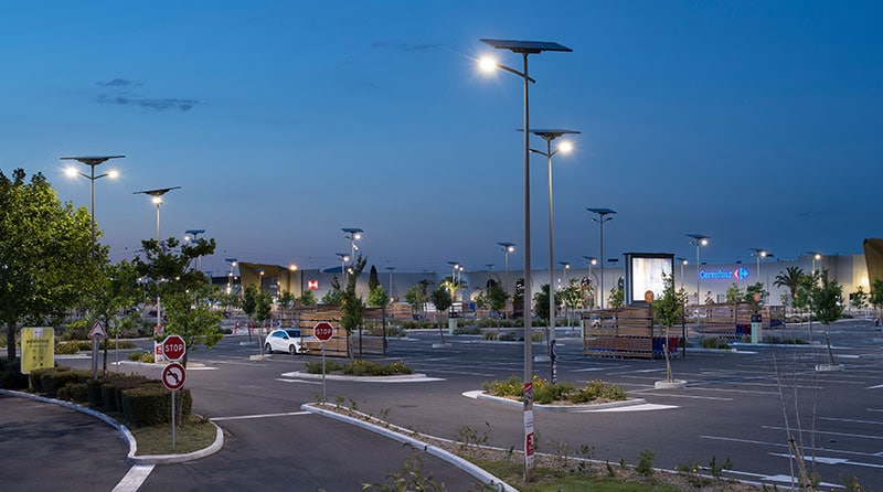 Featured image for “How Solar Lighting for Parking Lots Helps Municipalities Save Costs and Improve Safety”