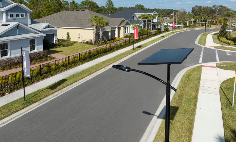 Featured image for “Illuminating Residential Areas with Solar Street Lighting: Enhancing Safety and Aesthetics”