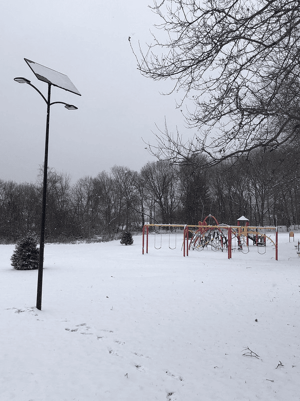 syracuse new york solar park light3