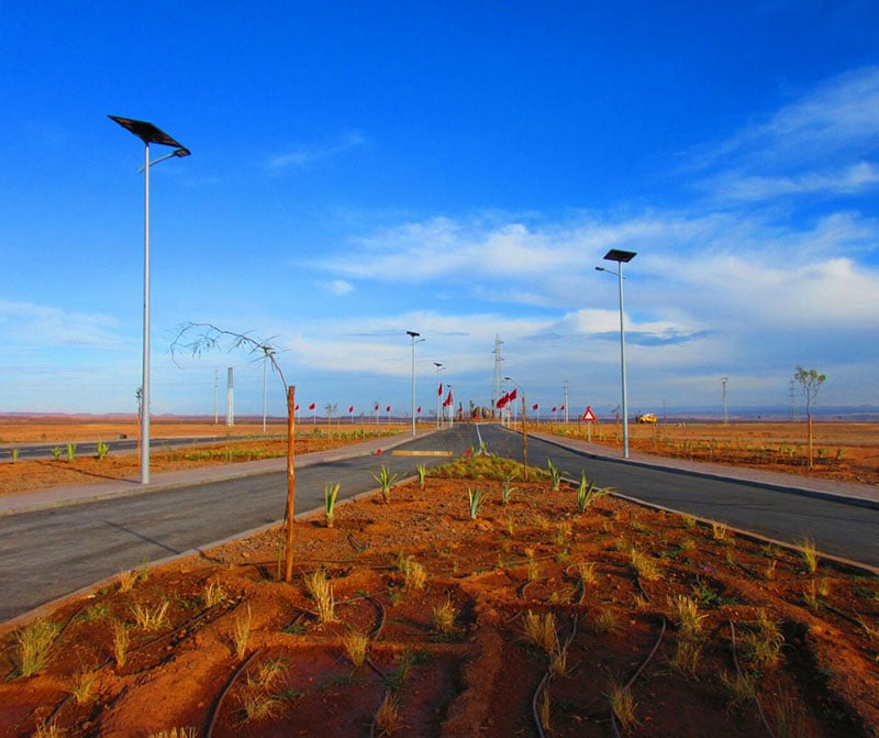 Durable, weather-resistant solar powered streetlight. SmartLight by Fonroche Lighting America are capable of withstanding extreme weather conditions.