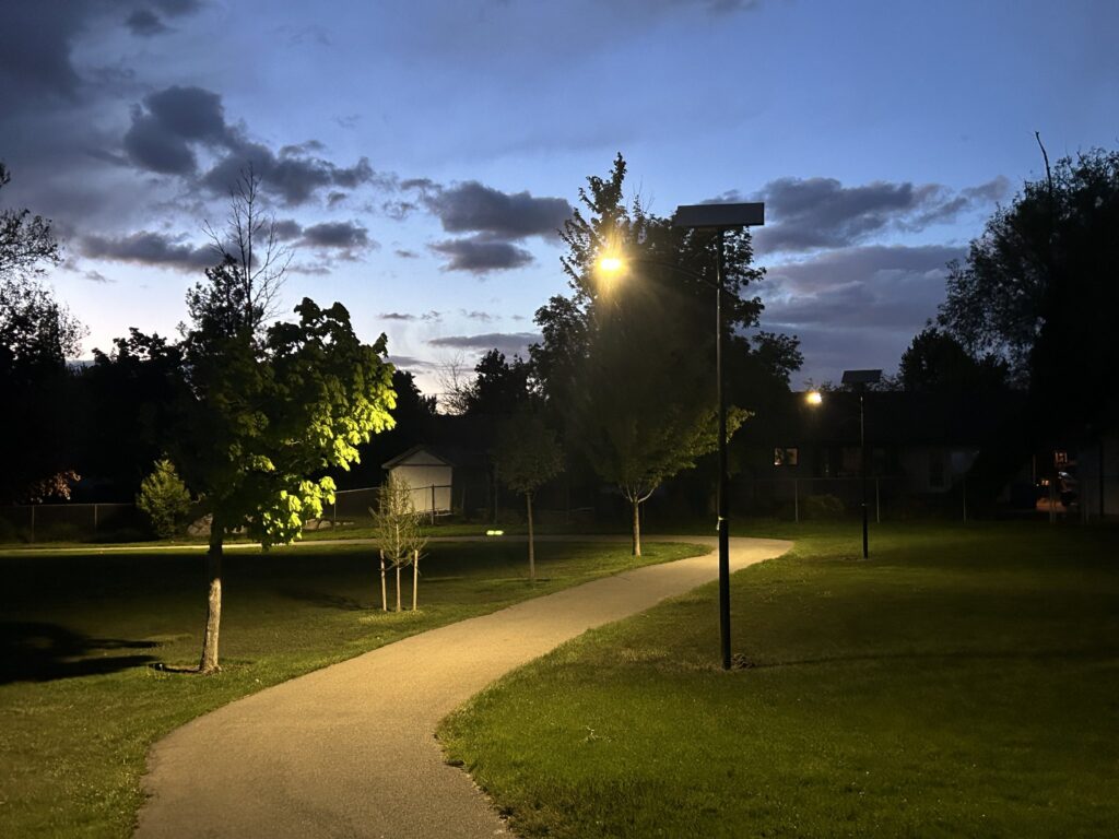 solar lighting green urban development