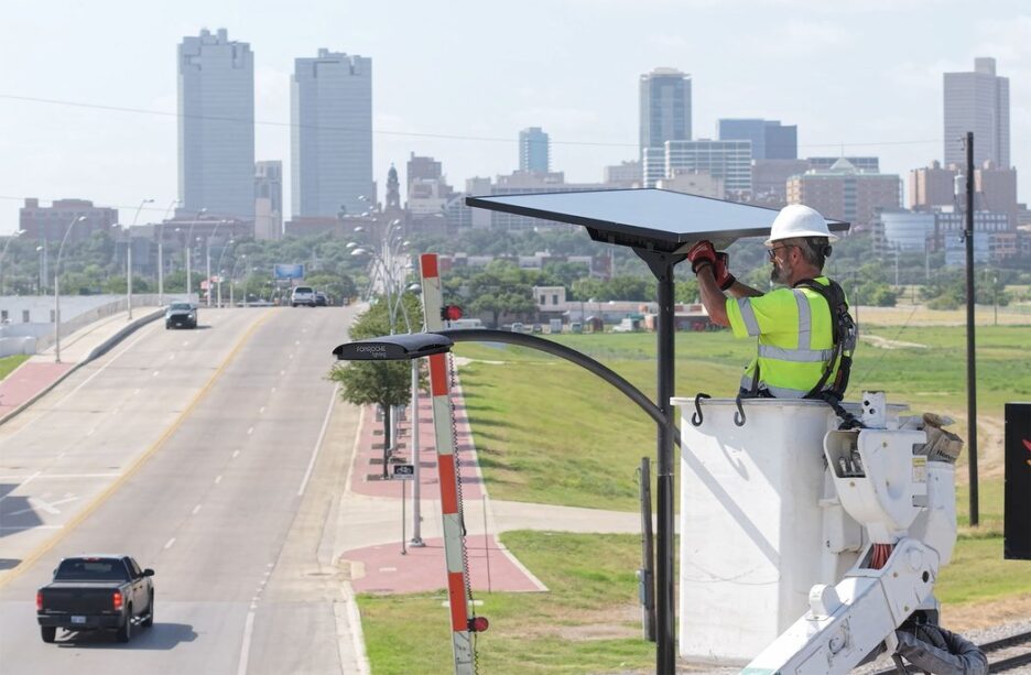 fonroche smartlight installed in fort worth texas