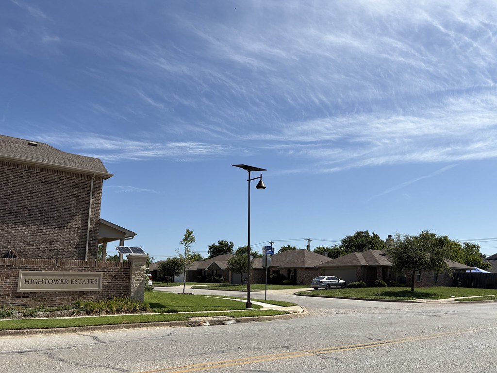 Florida installation of Fonroche Solar Street Light