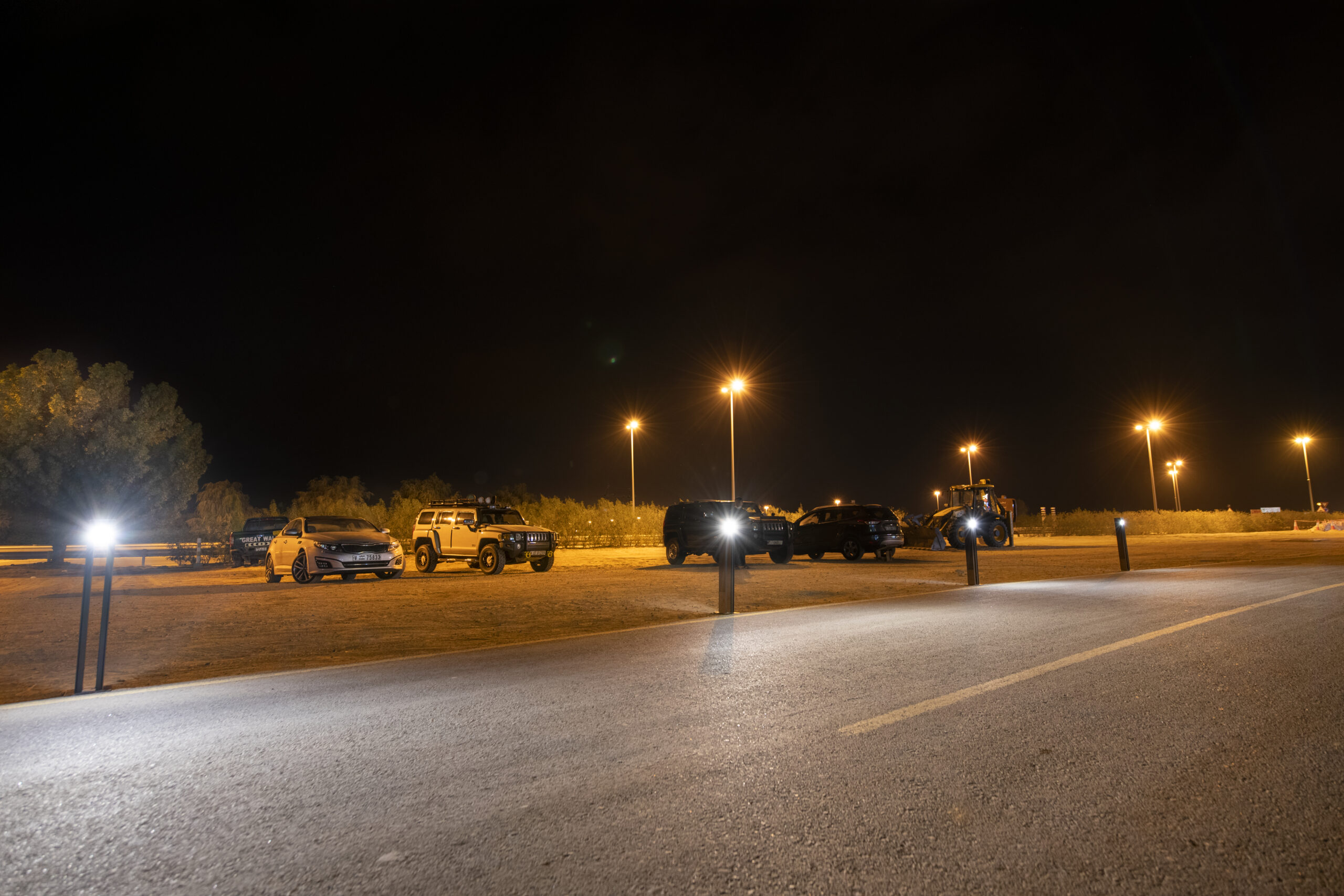 Featured image for “Off-Grid, On Budget: The ROI of Solar Powered Pathway Lighting in Commercial Lots ”