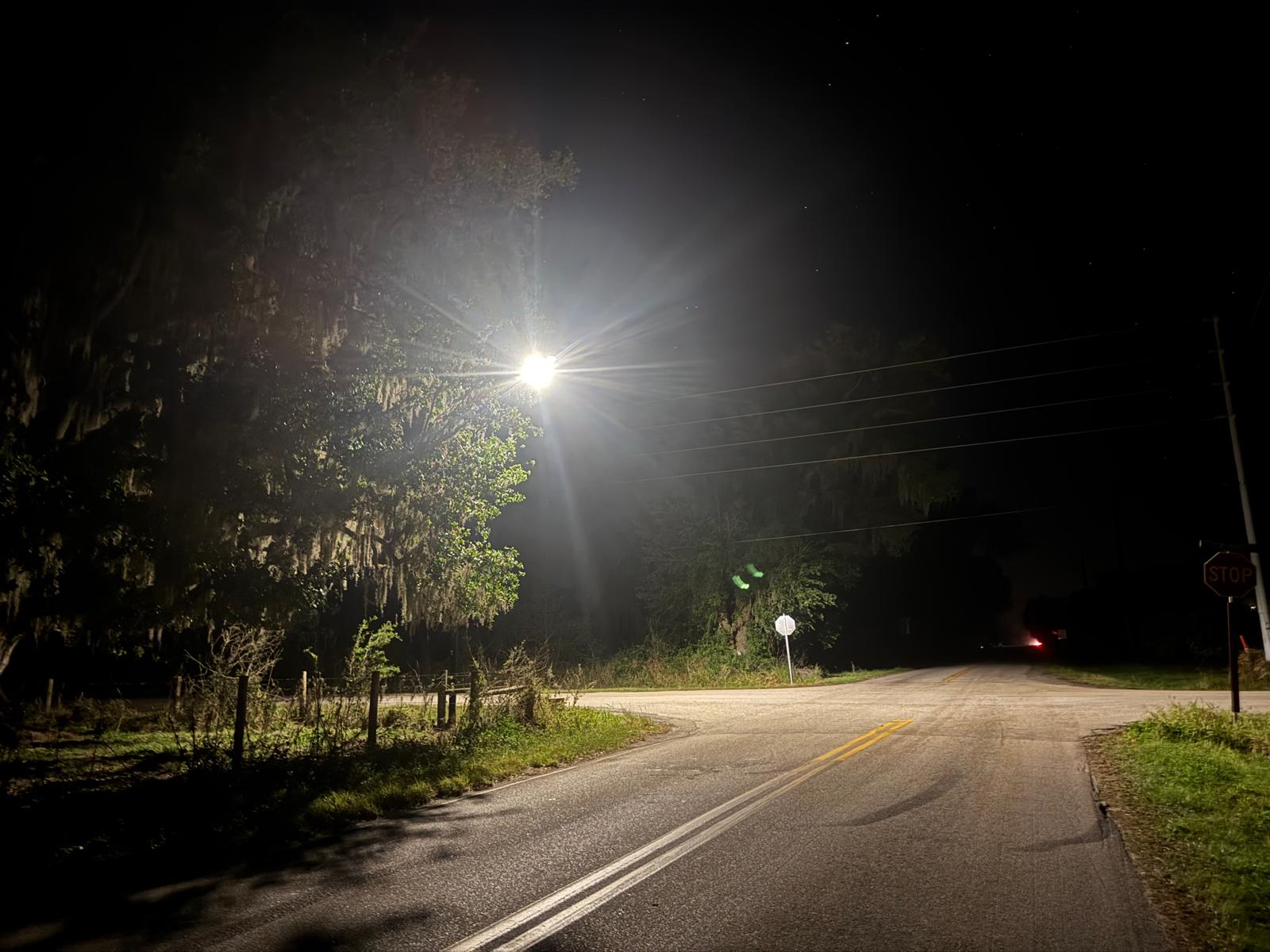 intersection-at-sr-64-and-cr-663-lit-by-fonroche-smartlight-system intersection at sr 64 and cr 663 lit by fonroche smartlight system