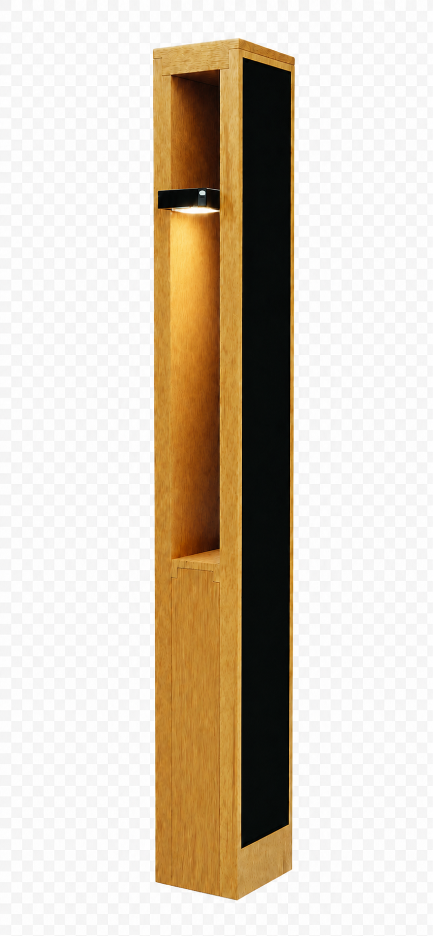 oko-solar-bollard-light-wood-finish