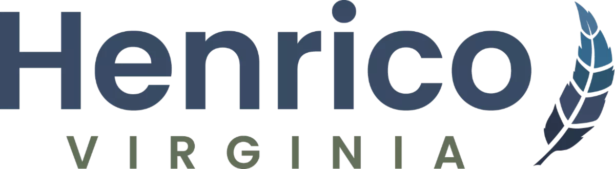 Virginia Department of Transportation VDOT logo with orange symbol and blue text on transparent background